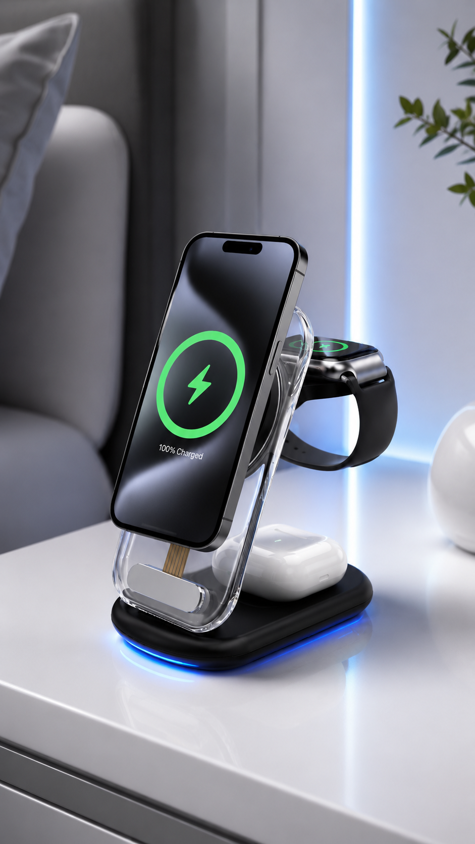 AeroGrid™ 3-in-1 Foldable Cyber Charger