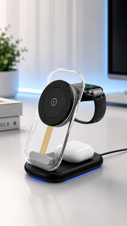 AeroGrid™ 3-in-1 Foldable Cyber Charger
